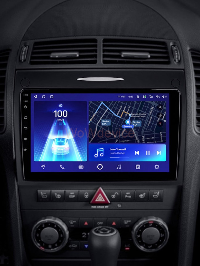 Штатная магнитола Teyes CC2 Plus 3/32 Mercedes-Benz SLK-Class R171 (2004-2011)