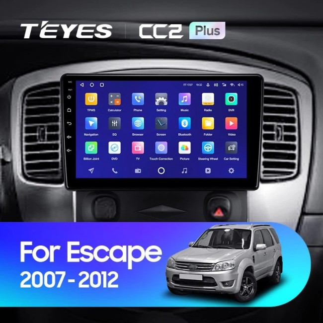 Штатная магнитола Teyes CC2L Plus 1/16 Ford Escape (2007-2012)