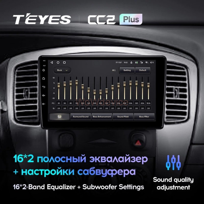 Штатная магнитола Teyes CC2L Plus 1/16 Ford Escape (2007-2012)