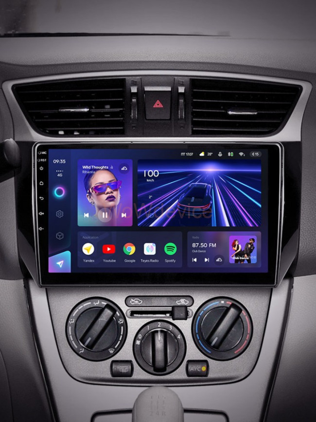 Штатная магнитола Teyes CC3 6/128 Nissan Sentra B17 (2012-2017)