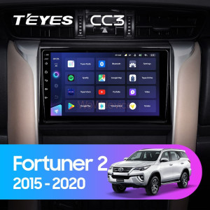 Штатная магнитола Teyes CC3 6/128 Toyota Fortuner 2 (2015-2018)