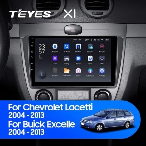 Штатная магнитола Teyes X1 4G 2/32 Chevrolet Lacetti J200 (2004-2013) F1-B