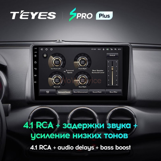 Штатная магнитола Teyes SPRO Plus 4/64 Fiat Argo (2019-2022)