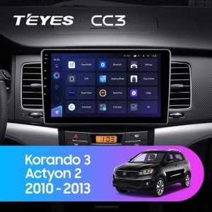 Штатная магнитола Teyes CC3 4/64 Ssang Yong Actyon (2010-2013)