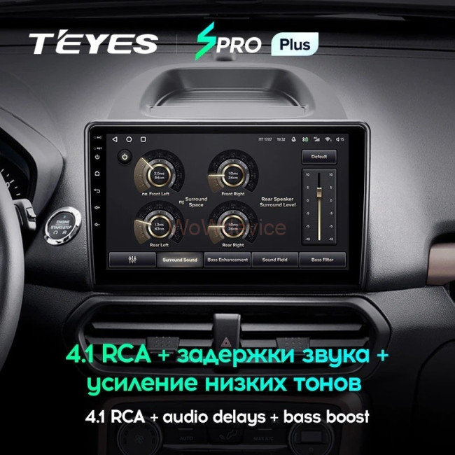 Штатная магнитола Teyes SPRO Plus 3/32 Ford EcoSport (2017-2021)