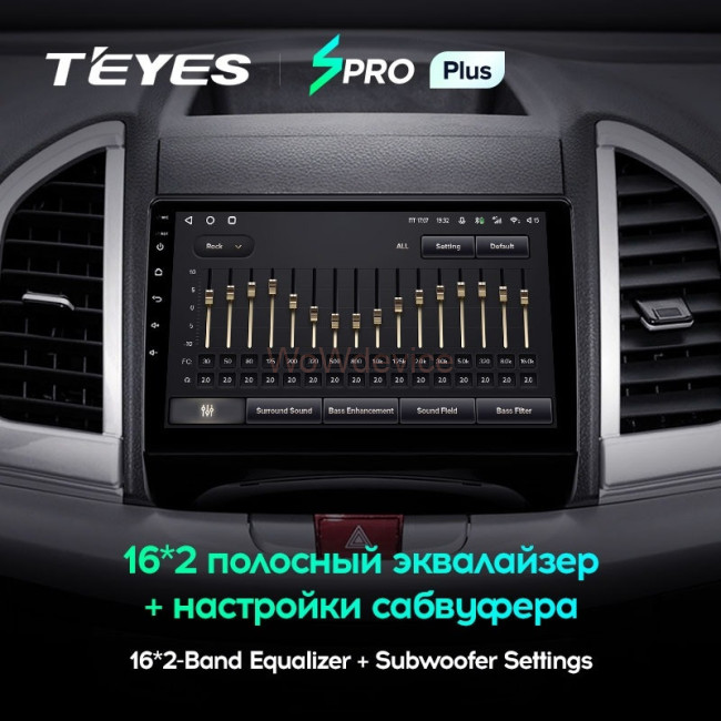 Штатная магнитола Teyes SPRO Plus 6/128 JAC Refine S3 (2016-2019)