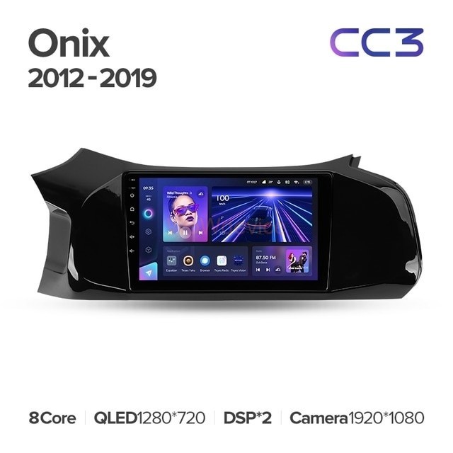 Штатная магнитола Teyes CC3 6/128 Chevrolet Onix (2012-2019) Штатная магнитола Teyes CC3 6/128 Chevrolet Onix (2012-2019)