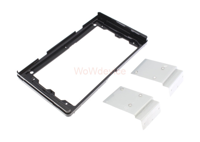 Универсальная рамка для установки ГУ 9" в штатный размер 230x130мм Toyota 2017+ Универсальная рамка для установки ГУ 9" в штатный размер 230x130мм Toyota 2017+