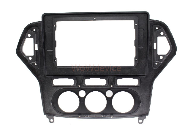 Рамка магнитолы 10.2" (Серебряный) для FORD Mondeo 2006-2010