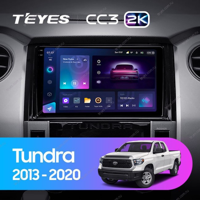 Штатная магнитола Teyes CC3 2K 3/32 Toyota Tundra XK50 (2013-2020)