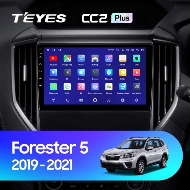 Штатная магнитола Teyes CC2 Plus 3/32 Subaru Forester 5 (2018-2021)