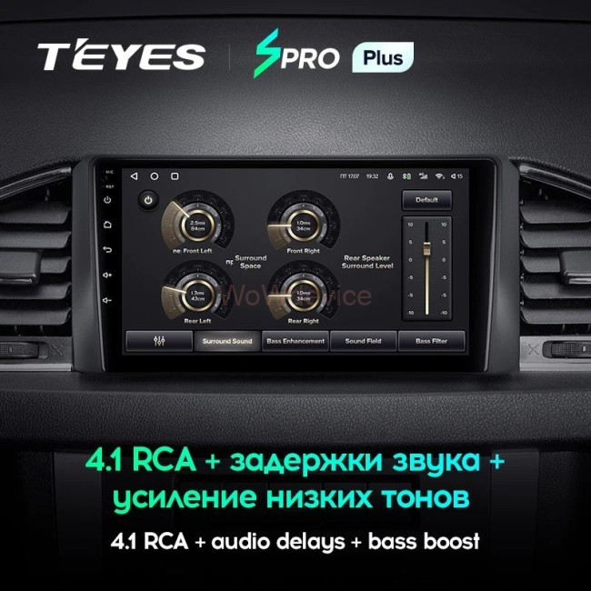 Штатная магнитола Teyes SPRO Plus 4/32 UAZ Patriot 3 (2016-2021) F1 Штатная магнитола Teyes SPRO Plus 4/32 UAZ Patriot 3 (2016-2021) F1