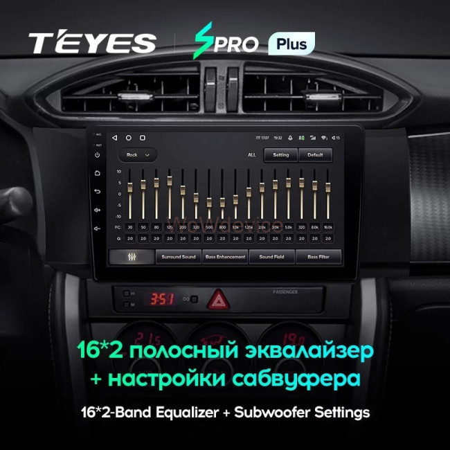 Штатная магнитола Teyes SPRO Plus 4/64 Subaru BRZ (2012-2016) Штатная магнитола Teyes SPRO Plus 4/64 Subaru BRZ (2012-2016)