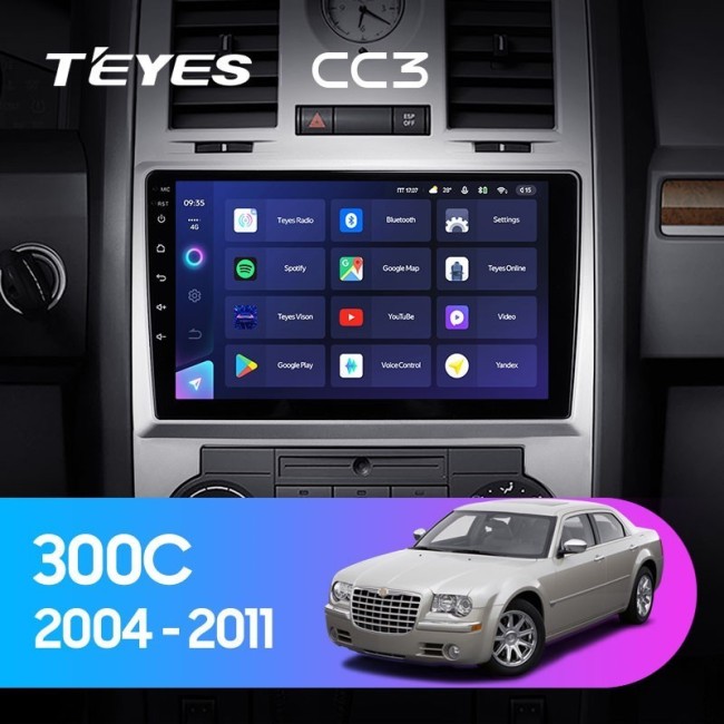 Штатная магнитола Teyes CC3 360 6/128 Chrysler 300C 1 (2004-2011)