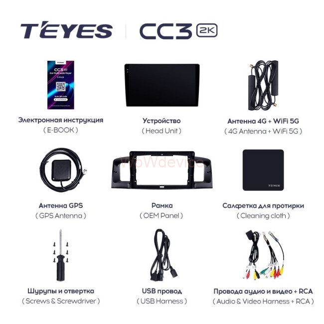 Штатная магнитола Teyes CC3 2K 360 6/128 BYD F3 (2005-2013) Штатная магнитола Teyes CC3 2K 360 6/128 BYD F3 (2005-2013)