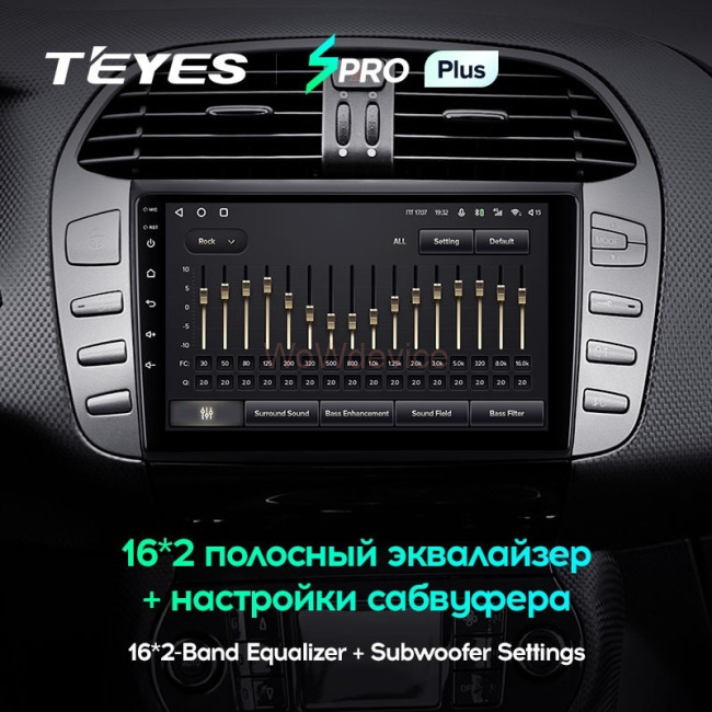 Штатная магнитола Teyes SPRO Plus 4/64 Fiat Bravo 198 (2007-2014)