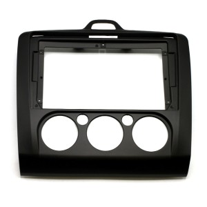 Рамка магнитолы 9.0" (цв.Черный) для FORD Focus 2005-2011