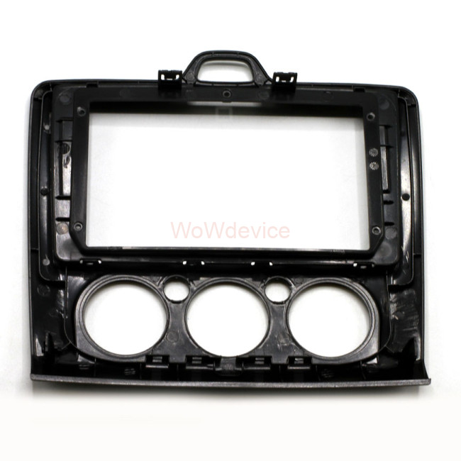 Рамка магнитолы 9.0" (цв.Черный) для FORD Focus 2005-2011