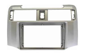 Рамка магнитолы 9.0" (цв.Серебро) для TOYOTA 4 Runner 2009+