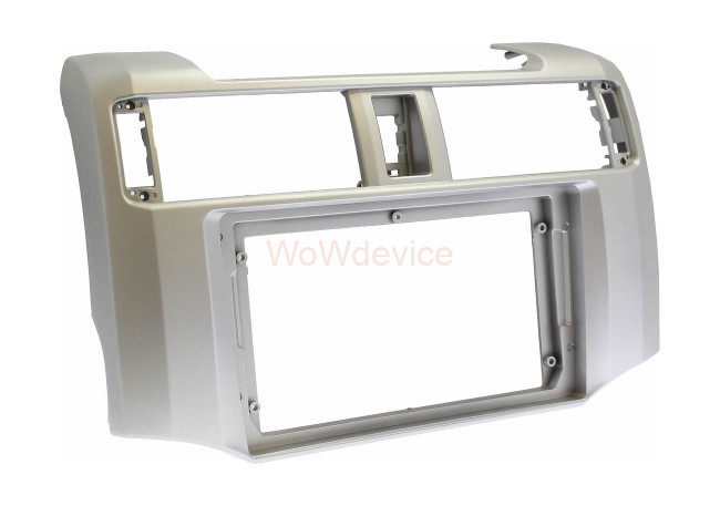 Рамка магнитолы 9.0" (цв.Серебро) для TOYOTA 4 Runner 2009+ Рамка магнитолы 9.0" (цв.Серебро) для TOYOTA 4 Runner 2009+