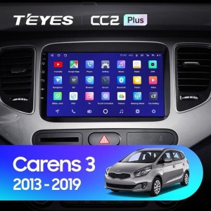 Штатная магнитола Teyes CC2 Plus 6/128 Kia Carens RP 3 (2013-2019)