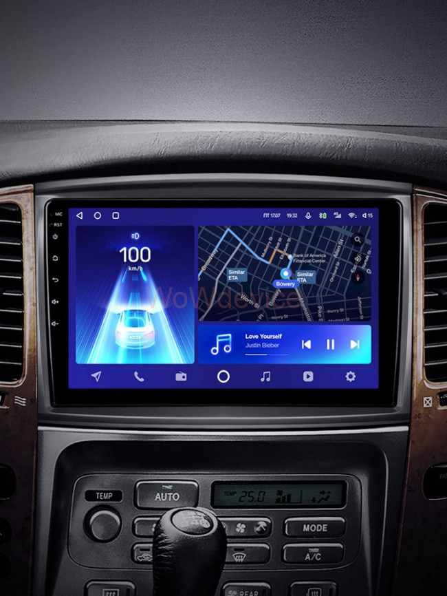 Штатная магнитола Teyes CC2 Plus 6/128 Toyota Land Cruiser LC 100 (2002-2007) Тип-A