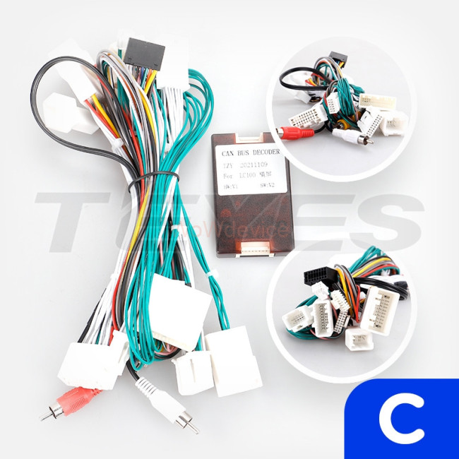 Установочный комплект Teyes для Lexus LX470 (2002-2007) Тип-С