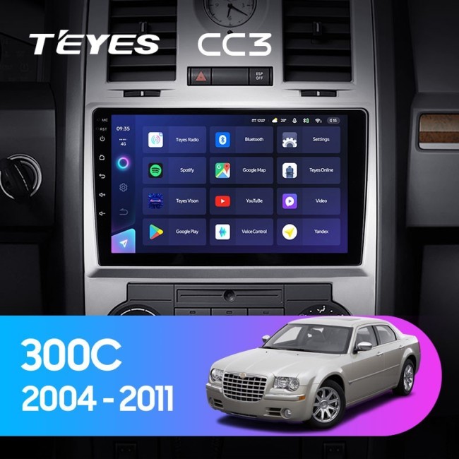 Штатная магнитола Teyes CC3 3/32 Chrysler 300C 1 (2004-2011)