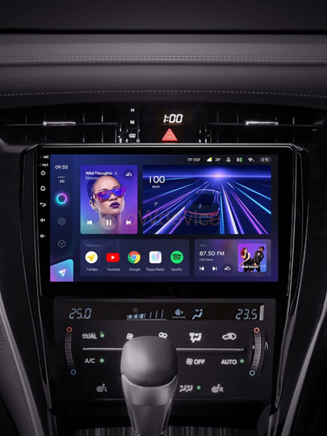 Штатная магнитола Teyes CC3 6/128 Toyota Harrier XU60 (2013-2020)