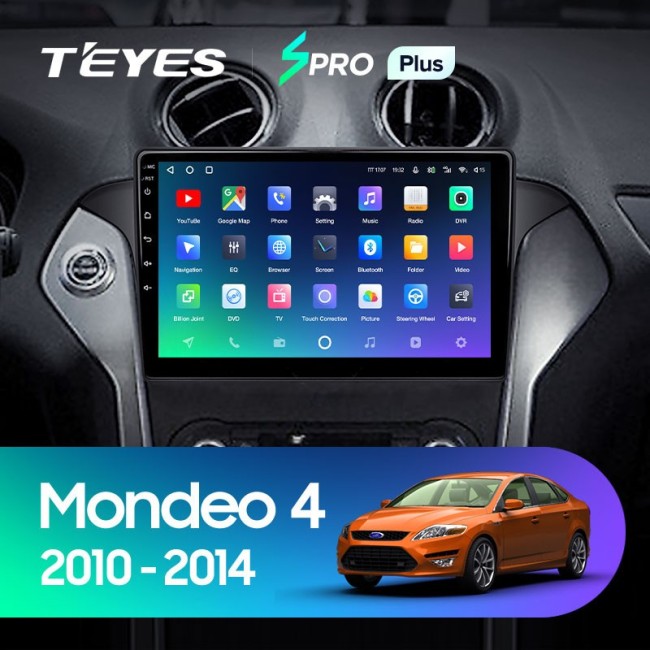 Штатная магнитола Teyes SPRO Plus 3/32 Ford Mondeo 4 (2011-2014)