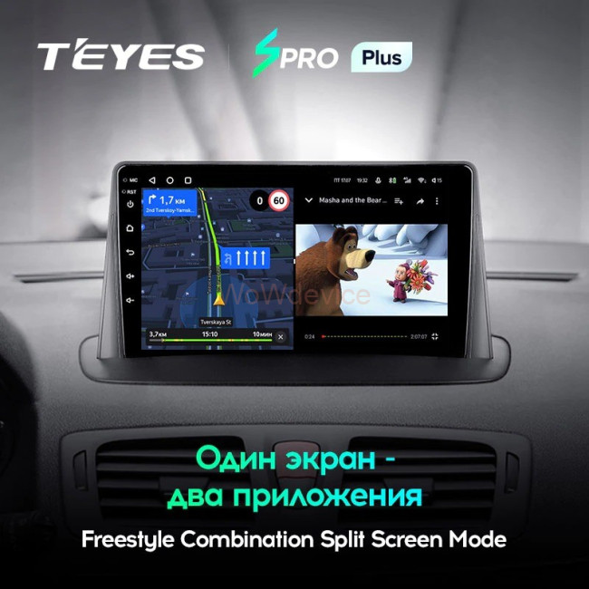 Штатная магнитола Teyes SPRO Plus 3/32 Renault Megane 3 (2008-2014)