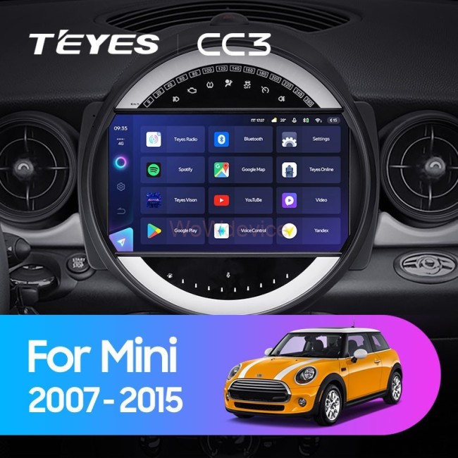 Штатная магнитола Teyes CC3L 4/32 Mini Cooper (2007-2015)