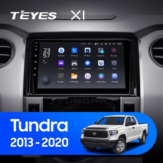 Штатная магнитола Teyes X1 4G 2/32 Toyota Tundra XK50 (2013-2020)