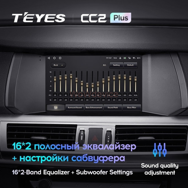 Штатная магнитола Teyes CC2L Plus 2/32 Hover Haval H7 1 (2015-2021)