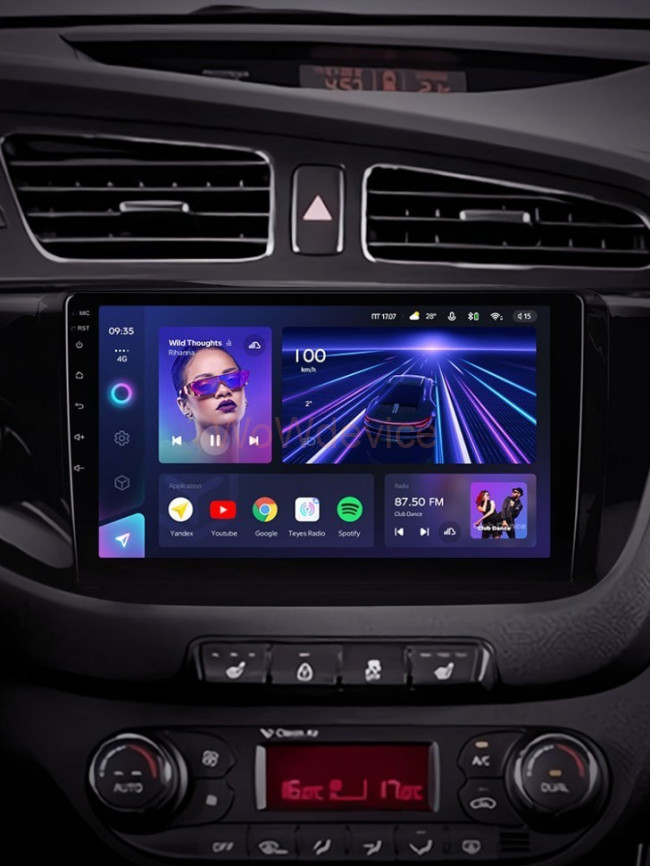 Штатная магнитола Teyes CC3 360 6/128 Kia Ceed 2 JD (2012-2018)