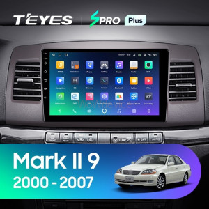 Штатная магнитола Teyes SPRO Plus 4/64 Toyota Mark II 9 X110 (2000-2007) F2