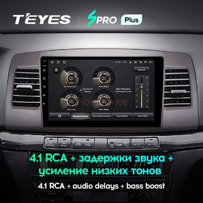 Штатная магнитола Teyes SPRO Plus 4/64 Toyota Mark II 9 X110 (2000-2007) F2