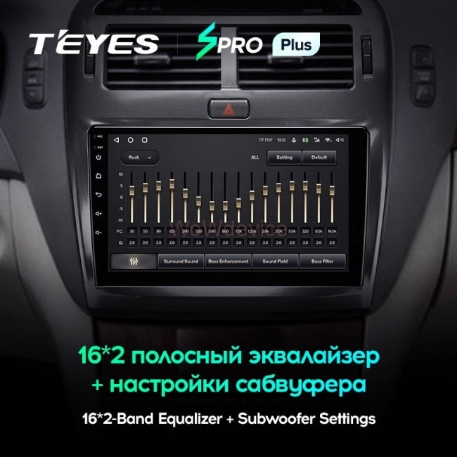 Штатная магнитола Teyes SPRO Plus 4/64 Toyota Celsior XF30 (2000-2006) F1