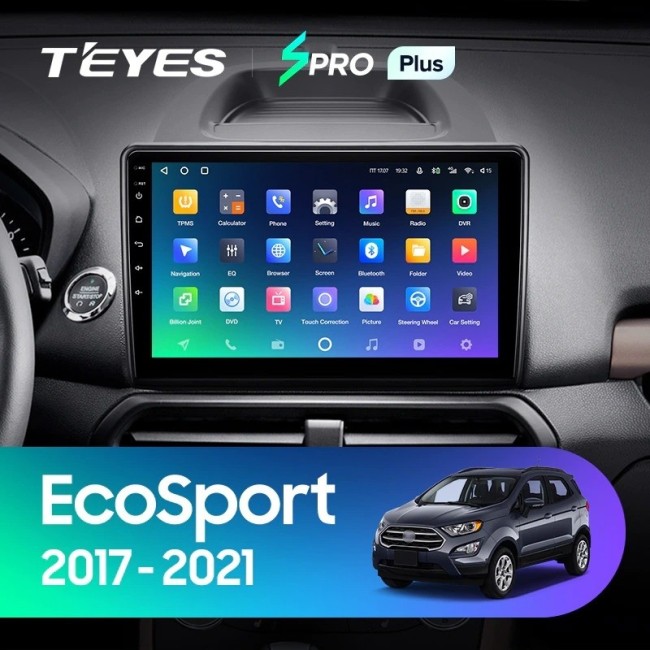 Штатная магнитола Teyes SPRO Plus 6/128 Ford EcoSport (2017-2021)