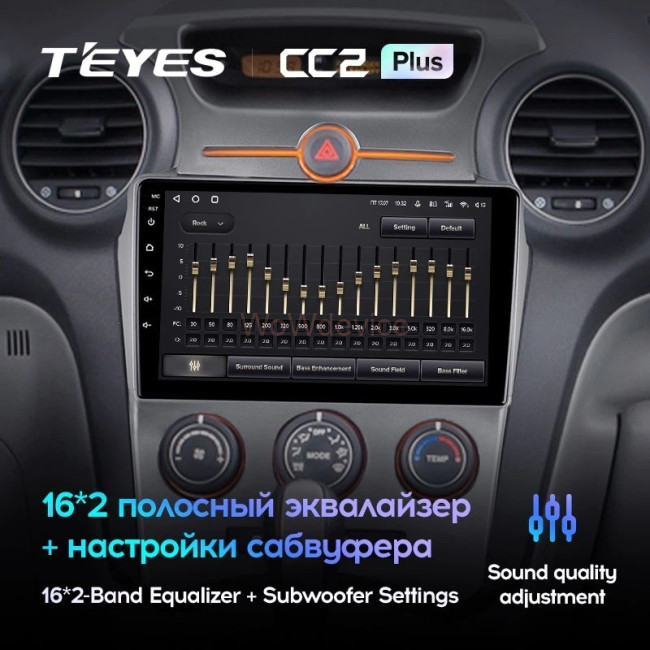 Штатная магнитола Teyes CC2 Plus 3/32 Kia Carens UN (2006-2012) F1 Штатная магнитола Teyes CC2 Plus 3/32 Kia Carens UN (2006-2012) F1