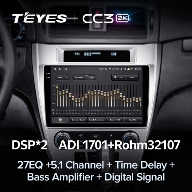 Штатная магнитола Teyes CC3 2K 6/128 Ford Mondeo (2009-2012) (F3) (US EDITION)