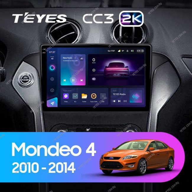 Штатная магнитола Teyes CC3 2K 3/32 Ford Mondeo 4 (2011-2014)