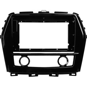 Рамка магнитолы 10.2" (цв.Глянцевый Черный) для NISSAN Maxima 2016+