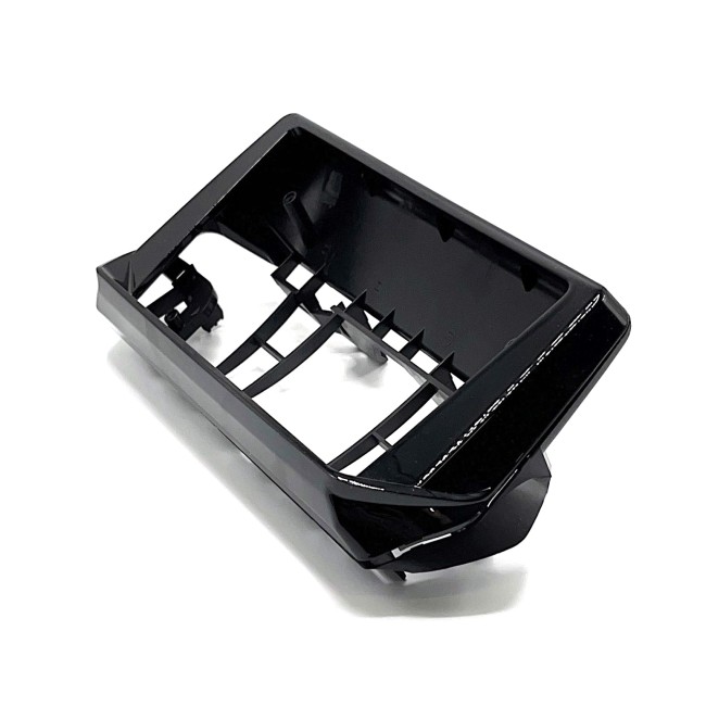 Рамка магнитолы 9.0" (цв.Глянцевый Черный) для PEUGEOT (2008) 2019+