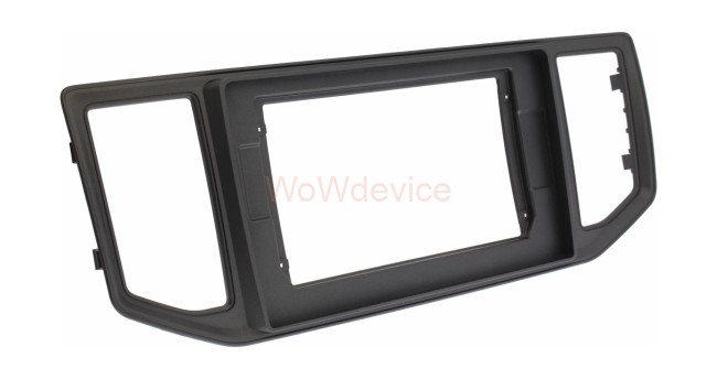 Рамка магнитолы 10.2" (цв.Черный) для VOLKSWAGEN Crafter 2016+