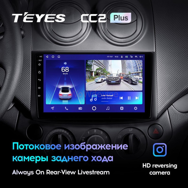 Штатная магнитола Teyes CC2 Plus 6/128 Chevrolet Aveo T250 (2006-2012)