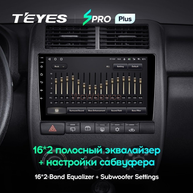 Штатная магнитола Teyes SPRO Plus 6/128 LADA Niva Legend (2021-2023)