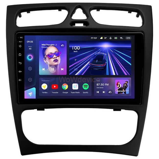 Штатная магнитола Teyes CC3 4/64 Mercedes Benz C/CLK Class S203 W203 W209 A209 (2000-2005)