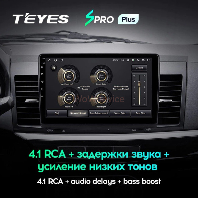 Штатная магнитола Teyes SPRO Plus 6/128 Mitsubishi Lancer 10 CY (2007-2012) Тип-A Штатная магнитола Teyes SPRO Plus 6/128 Mitsubishi Lancer 10 CY (2007-2012) Тип-A