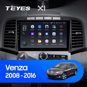 Штатная магнитола Teyes X1 4G 2/32 Toyota Venza 2008-2016